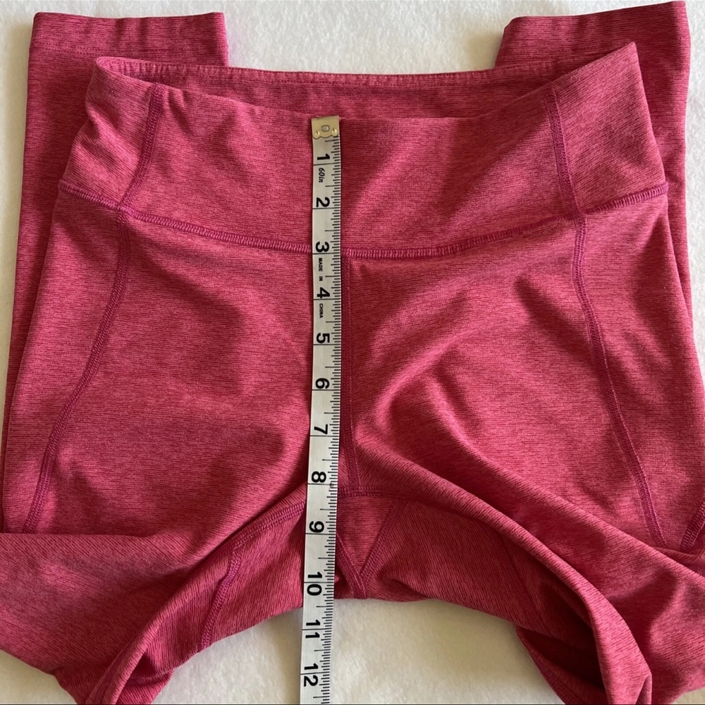 Outdoor Voices Women's 3/4 Warm‎ Up Leggings Flamingo Pink Size Small - Picture 5 of 8
